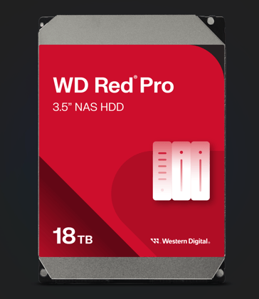 WESTERN DIGITAL 18TB SATA III 512MB RED Pro NAS HDD (WESTERN DIGITAL181KFGX)