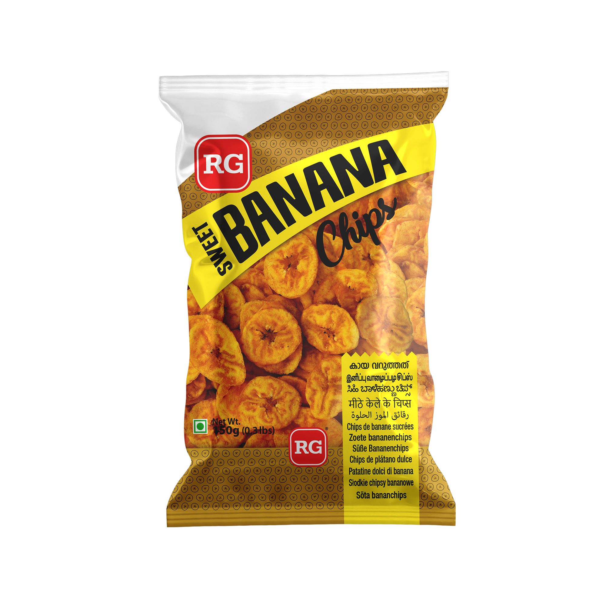 RG Sweet Banana Chips – 150g