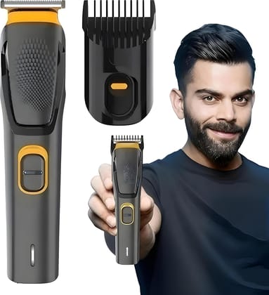 Hair Trimmer for Men Professional | Beard, Body Hair Cutting Machine | Type-C Fast Charging 90 Min Run Time | Adjustable Length | Battery Powered Hair Trimmer for Men Professional | Beard, Body Hair Cutting Machine | Type-C Fast Charging 90 Min Run Time | Adjustable Length | Battery Powered