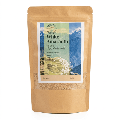  "Organic White Amaranth Seeds - 100% Farm Fresh & Gluten Free (500g)"