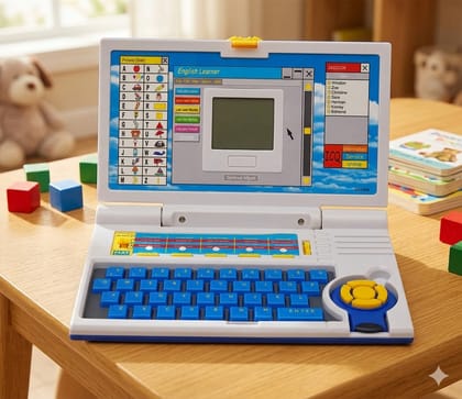 VTTOYS best learning laptop toy for kids-Interactive English & Number Educational Game VTTOYS best learning laptop toy for kids-Interactive English & Number Educational Game