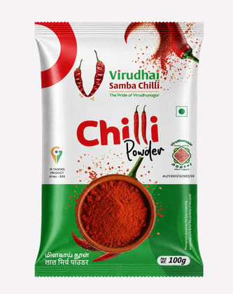Virudhai Samba Chilli Powder 100g