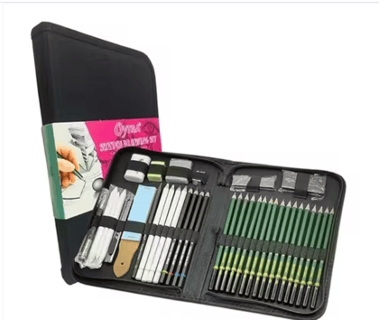 42 Pcs Professional Sketching & Drawing Art Kit for Students and Artists