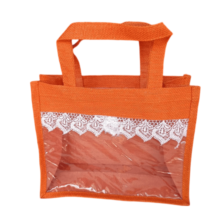 Jute Bag (Orange)