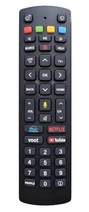 Jio Original & Genuine Remote for Fiber Set-Top Box (Without Voice Command) | Original Remote Control & Genuine Remote for Joi | 43-Key Universal Replacement | Easy Pairing