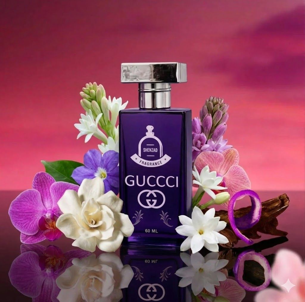 Elegantra Flora Intense Eau De Parfum for Women (60ml) | Premium Long Lasting Luxury Floral Perfume with Gardenia, Jasmine & Sweet Brown Sugar 