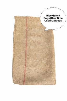 Rice Gunny Bag, Jute Rice Bag, Gunny Sack, Jute Storage Bag, Grain Storage Bag (One Time Used) 2pieces Rice Gunny Bag, Jute Rice Bag, Gunny Sack, Jute Storage Bag, Grain Storage Bag (One Time Used) 2pieces