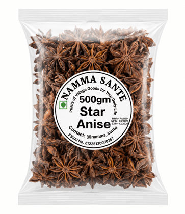 Star Anise, Biryani Flower, Chakra Phool, Anas Phool, Badian 500gm Star Anise, Biryani Flower, Chakra Phool, Anas Phool, Badian 500gm