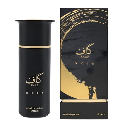 Ahmed Al Maghribi Kaaf Noir 100ml Extrait De Parfum – Elegant Aromatic Woody Perfume For Men & Women