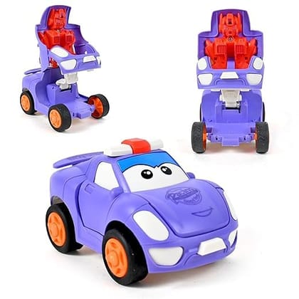 pack of 1- Mini Transforming Car to Robot Toys