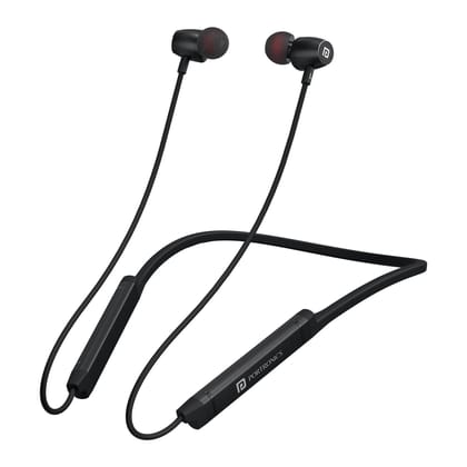 Portronics Harmonics Z9 Metallic Finish, Game, Music Mode, Type C Fast Charging, Dual Pairing - Black