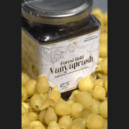 ForestGold Vanyaprash™ | 100% Mahua, Slow-Cooked for Strength