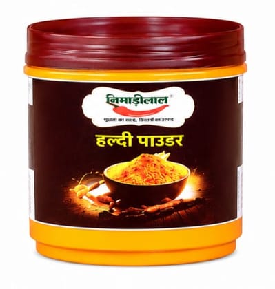 Nimadi Lal Turmeric Powder - Pure, Natural & Hygienically Packed