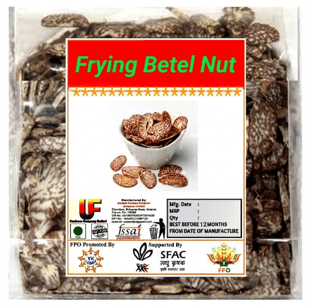 Frying Betel Nut( Baja Supari)