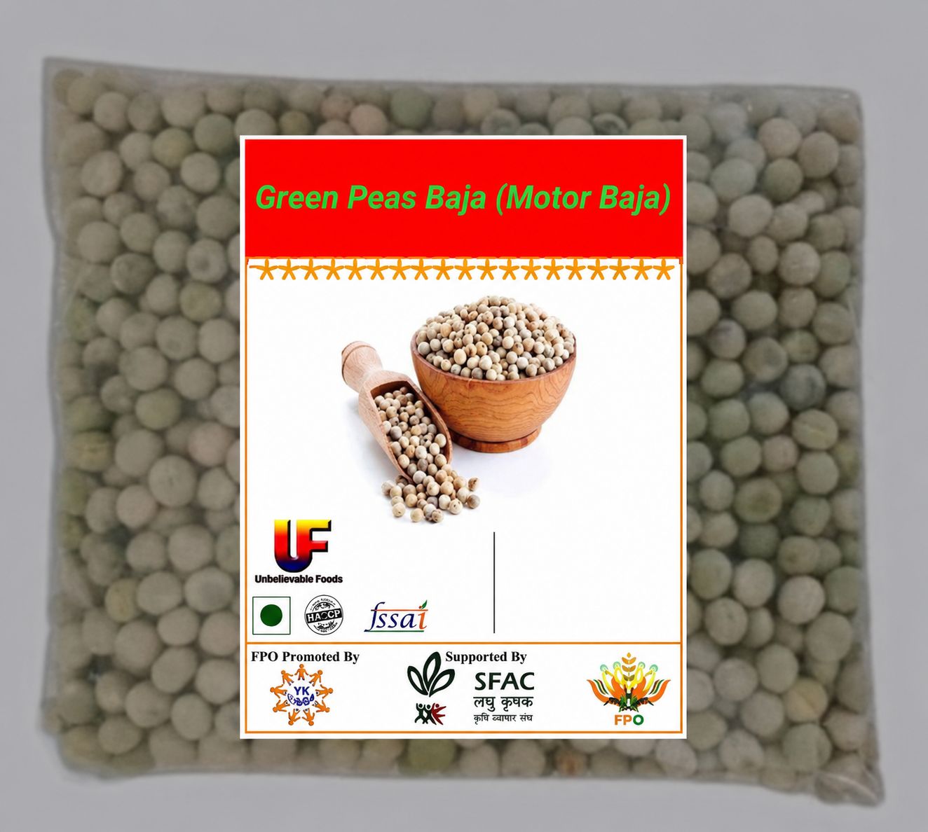 Green peas Baja (Motor Baja)