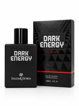 Dales & Dunes Dark Energy Eau De Toilette Perfume for Men 100ML | Long Lasting Premium Men’s Fragrance | Bold Masculine Scent | Daily Wear Luxury EDT