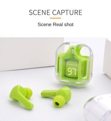 UltraPods Max True Wireless Earbuds with Bluetooth 5.3, Enhanced Sound Quality, Touch Control