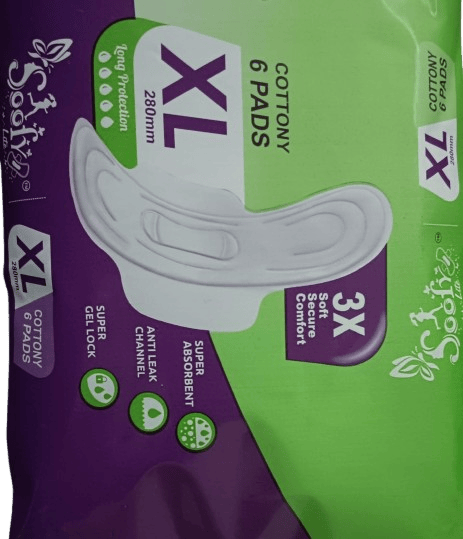 SOOFY LITE COTTONY XL SANITARY PADS