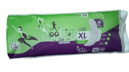 Soofy Lite XL Sanitary Pad with Gel Core System