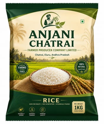 Anjani Chatrai Premium Rice 1KG Anjani Chatrai Premium Rice 1KG