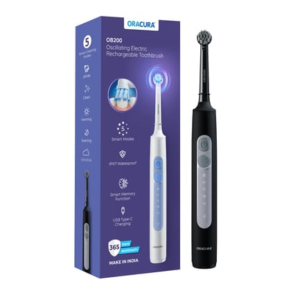 OB200 OptimalCare Oscillating Rechargeable Electric Toothbrush