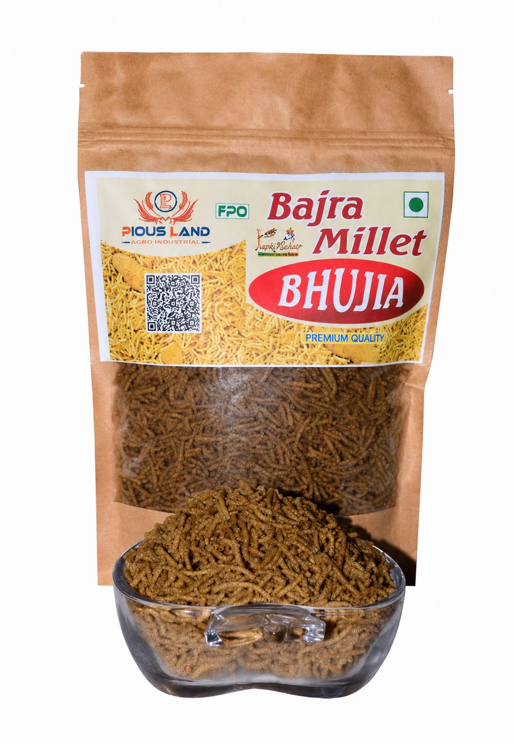 Healthy Millet Bhujia Namkeen 250gm