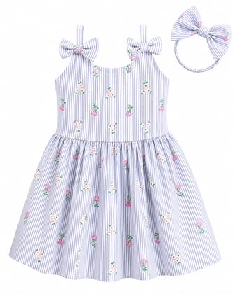 Bugyboo little blooms striped floral frock