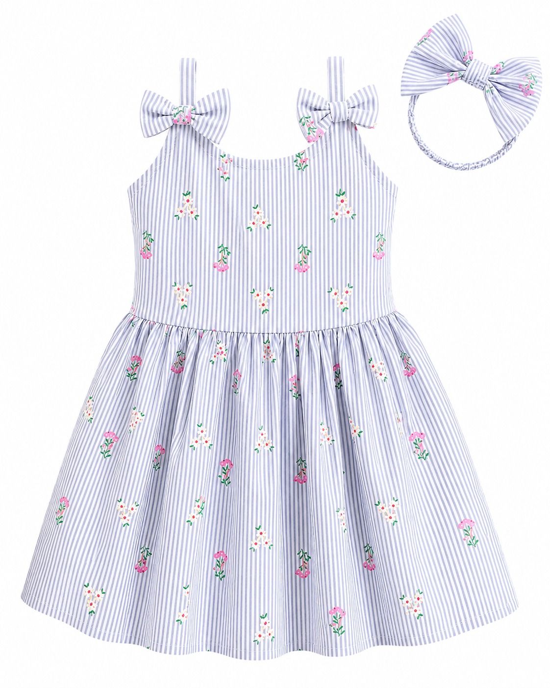 Bugyboo little blooms striped floral frock