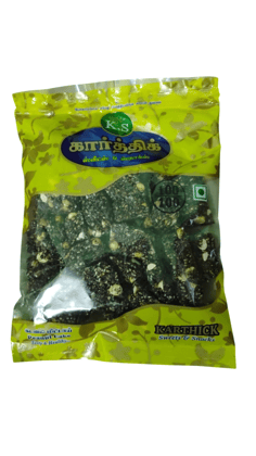 K.S Ellu mittai / black Sesame Seed Candy ( 200g * pack of 3) 