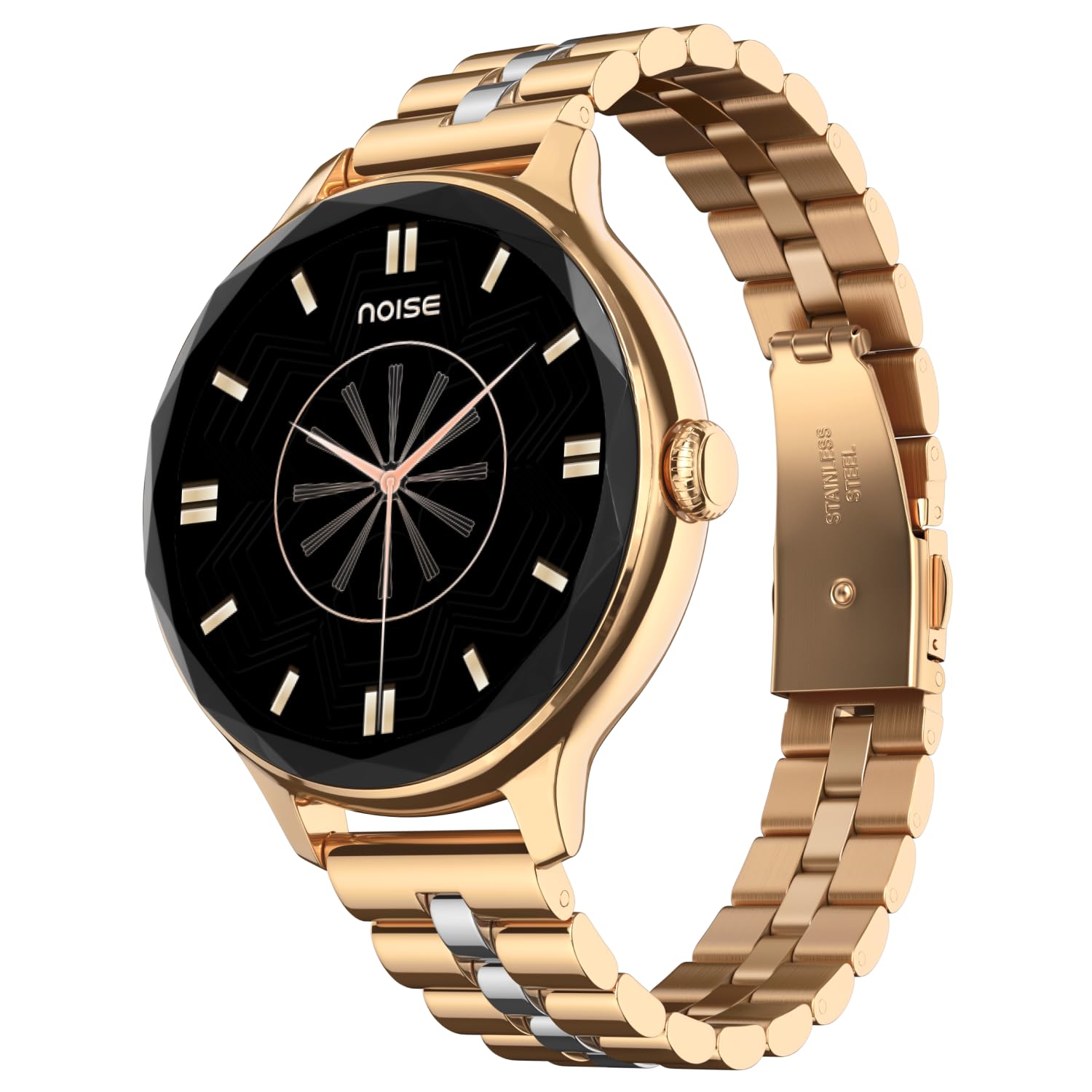 Noise Diva Smartwatch with Metallic Rose Blend
