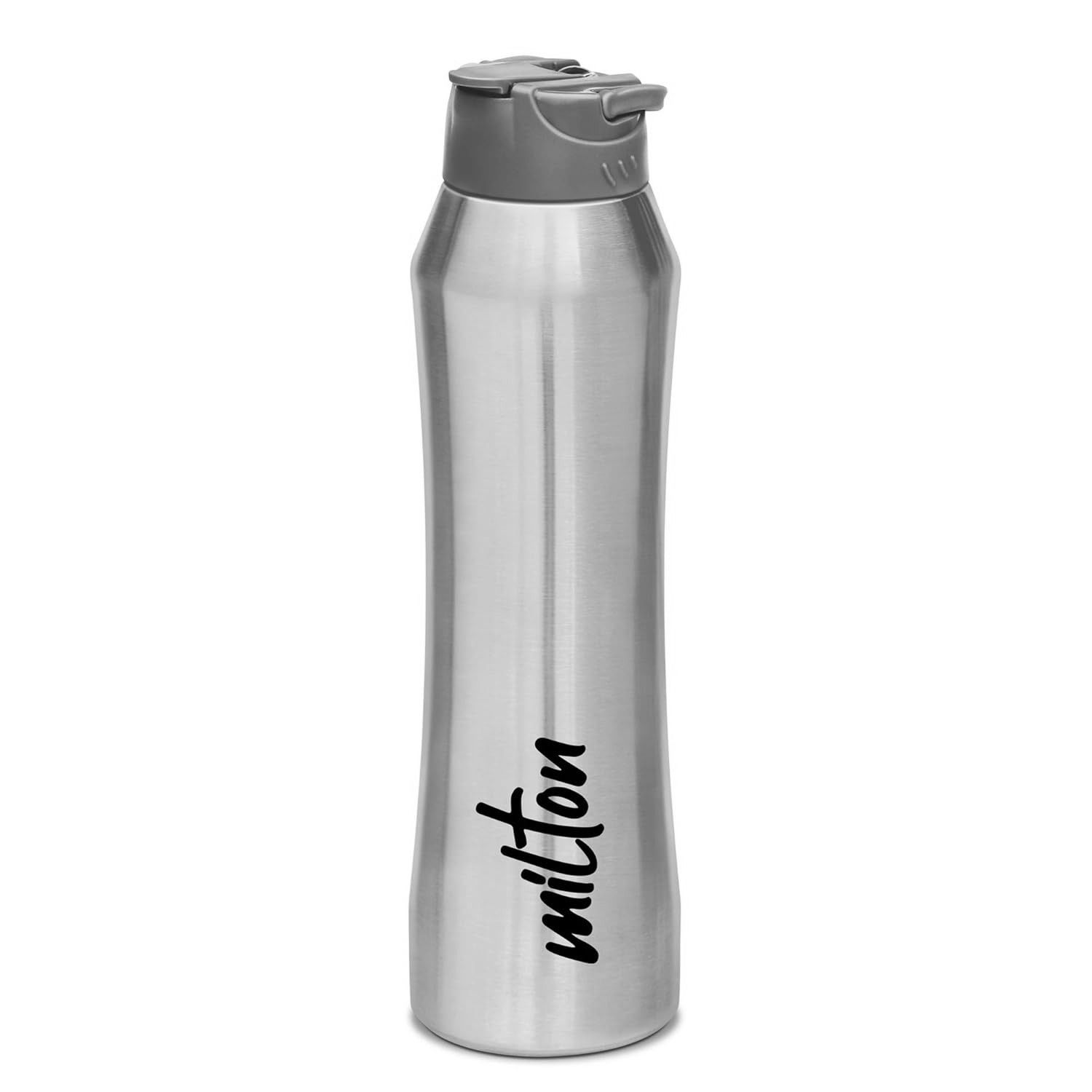 Milton Stark 900 Thermosteel 24 Hours Hot or Cold Water Bottle, 830 ml, Silver