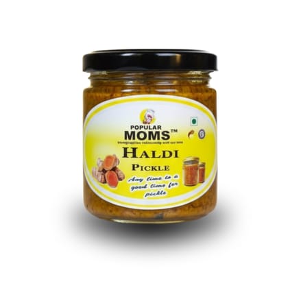 Popular Moms Homemade Haldi Pickle | Homemade Traditional Achar | Glass Jar Packed 180g
