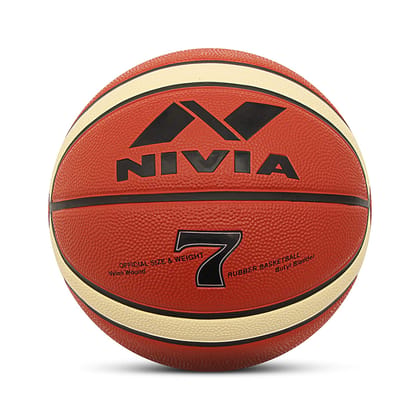 NIVIA Basketball, BB 201, Engraver,  Size-7, Red.