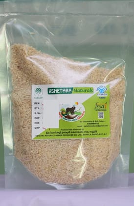 Kshethra Naturals Brown Rice Pack