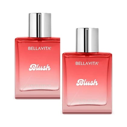BellaVita Blush Perfume for Women 100ml – Combo Pack of 2 (100ml Each) BellaVita Blush Perfume for Women 100ml – Combo Pack of 2 (100ml Each)
