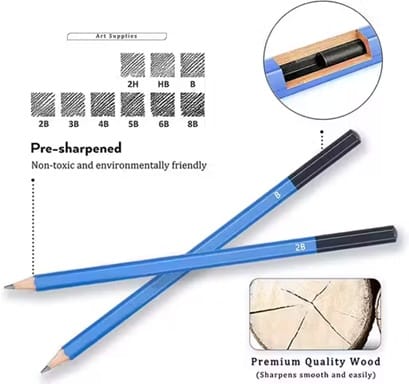 Corslet 30Pcs Sketch Drawing Kit