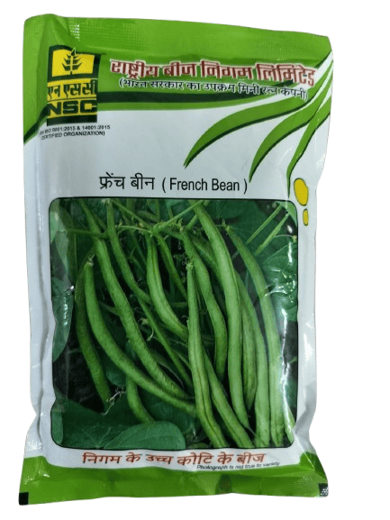 NSC French Bean Variety - A.K T/L 250 g Packing