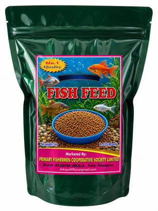 Primary Fishermen Cooperative Society Limited No. 1 Quality Fish Feed 1 kg