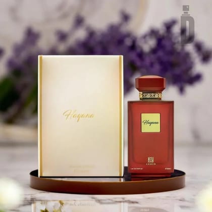 Ahmed Al Maghribi Hayana Eau De Parfum 100ml – Elegant Fruity Floral Unisex Fragrance
