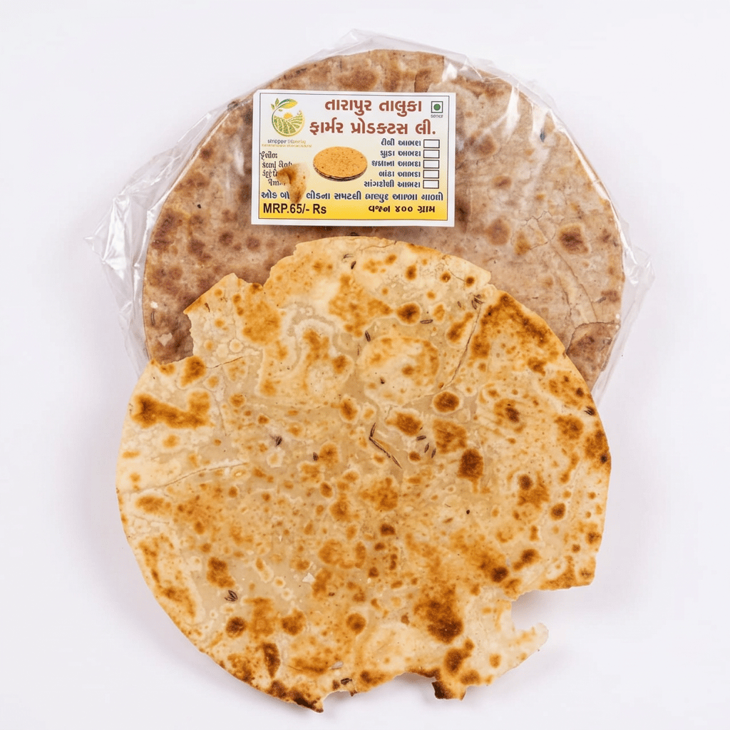 Handmade Wheat Khakhra , Handmade, No Added Preservatives, Full Of Fiber, Ready To Eat, Healthy Foods, Vegan.
