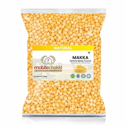 Mobile Chakki Makka Whole Maize/Corn 500g Mobile Chakki Makka Whole Maize/Corn 500g