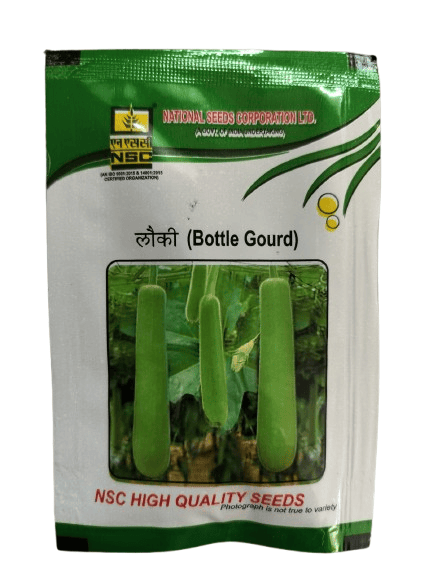 NSC Hybrid Bottle gourd, Variety: PH-3 T/L 10GM Packing Vegetables Seeds