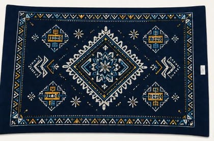 Nirvana Rugs Blue Tribal Medallion Boho Runner Area Rug