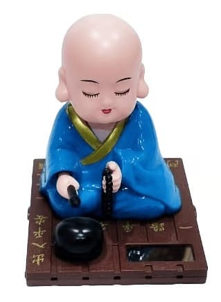 Solar Powered Dancing Monk Toy