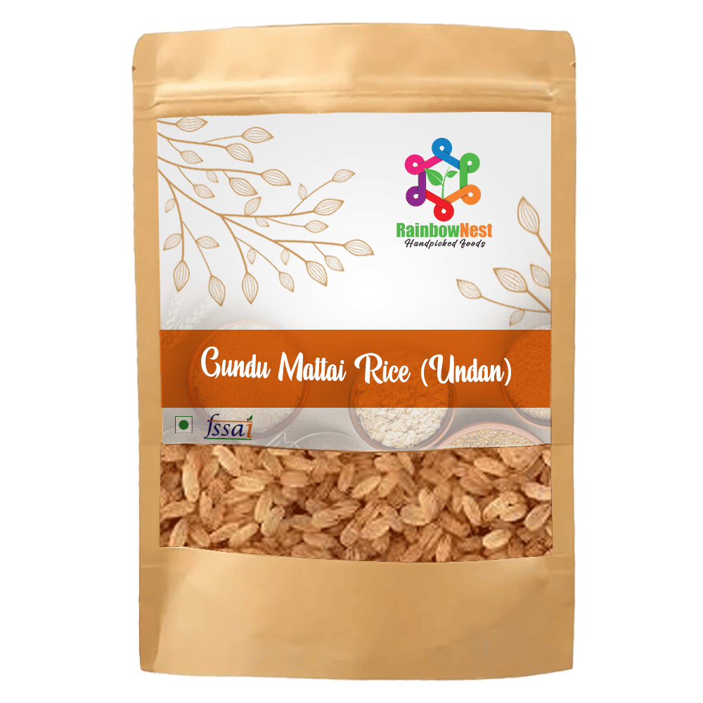 RainbowNest Kerala Gundu Matta Rice (300g) | Traditional Kerala Red Rice | Premium Full Grain Raw Matta Rice | Rich in Fiber | Authentic Kerala Rice
