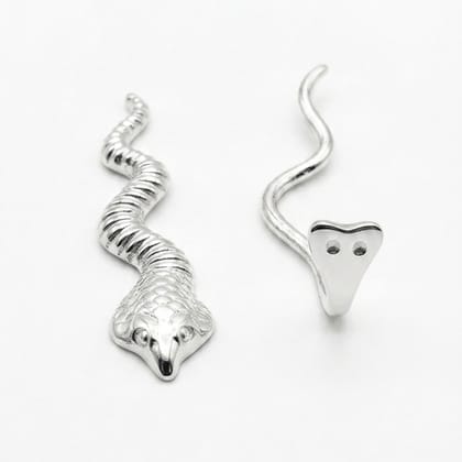 Pure Silver Naag Nagin Pair Idol | Snake Design Pooja Murti for Nag Panchami, Vastu & Spiritual Worship | Chandi Naag-Nagin Set Pure Silver Naag Nagin Pair Idol | Snake Design Pooja Murti for Nag Panchami, Vastu & Spiritual Worship | Chandi Naag-Nagin Set