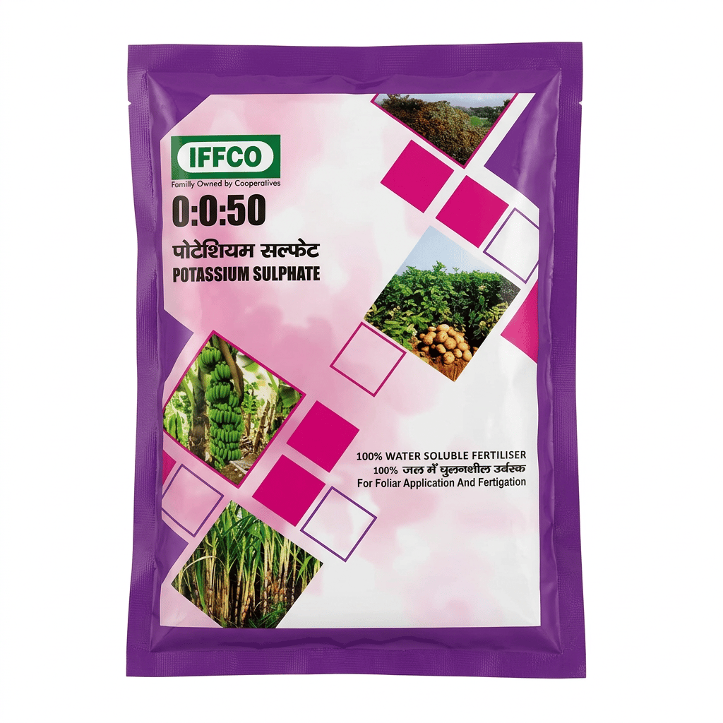 IFFCO Potassium Sulphate 0:0:50 Water Soluble Fertilizer (1kg)