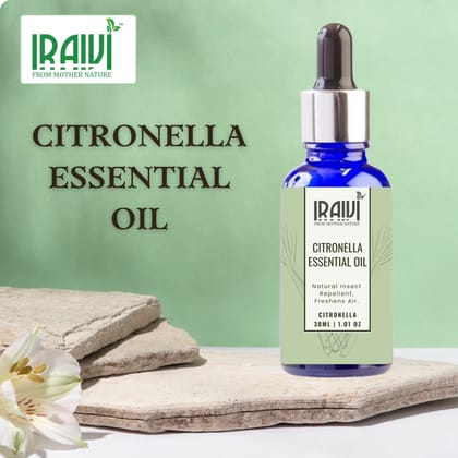 Iraivi Premium Citronella Essential Oil | Pure & Natural by Iraivi Organics