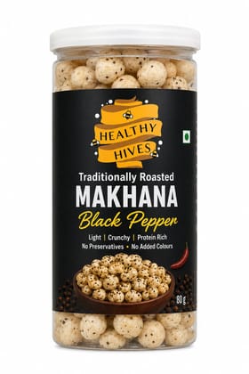 Roasted Makhana Black Pepper