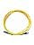 SC-SC Single Mode Fiber Optic Patch Cable Fiber Cables SC to SC SC Optical Connector for Laptop (Yellow, Blue) LENGTH 3 METER pack of 2 pcs